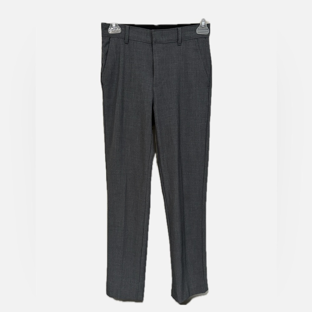 Van Heusen Boys Dress Pants Gray 12 Slim